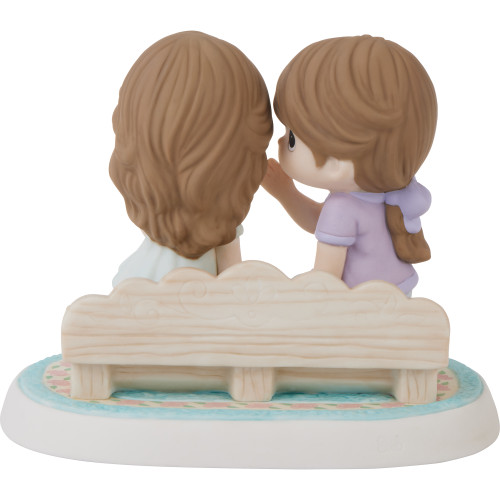 Precious Moments Two Girls with Masks Spa Day Figurine That\u2019s What Friends Are For Brunette Hair Figurine