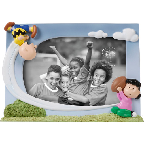 Peanuts Never Give Up 4”x6” Photo Frame    