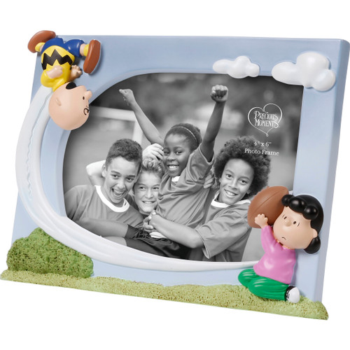 Peanuts Never Give Up 4”x6” Photo Frame     Peanuts Never Give Up 4”x6” Photo Frame
