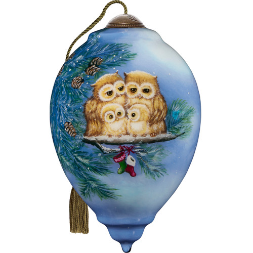 Cozy Family Christmas Ornament - Thumbnail 4