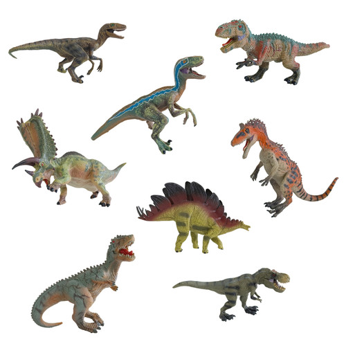 Animal Quest Prehistoric Beasts 8-Piece Set Animal Quest Prehistoric Beasts 8-Piece Set