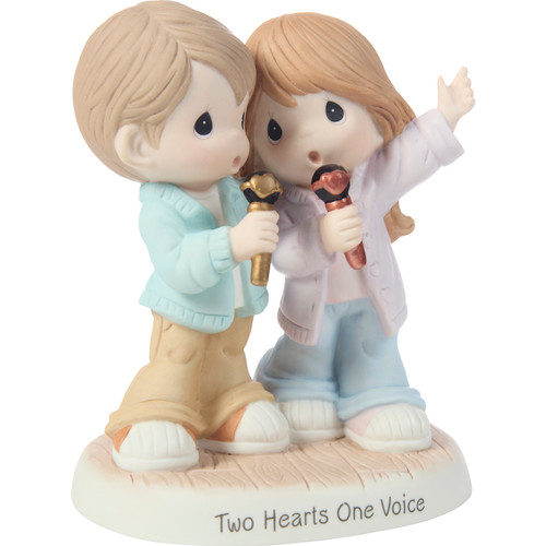 Two Hearts One Voice Figurine - Thumbnail 2