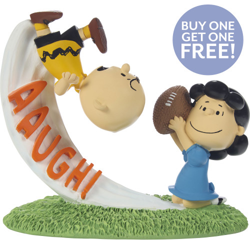 Peanuts Never Give Up Figurine