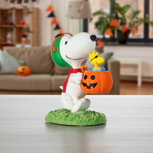 Peanuts 242441 Snoopy Tricks, Treats, And Tails Resin Figurine