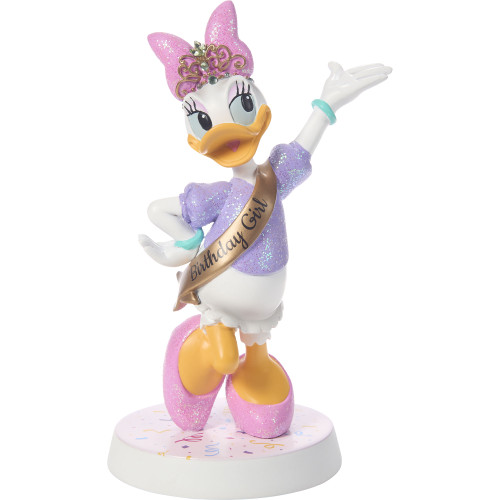 Celebrating In Style Disney Daisy Duck Figurine Celebrating In Style Disney Daisy Duck Figurine