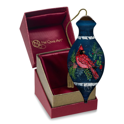 Birch Cardinal Ornament Birch Cardinal Ornament