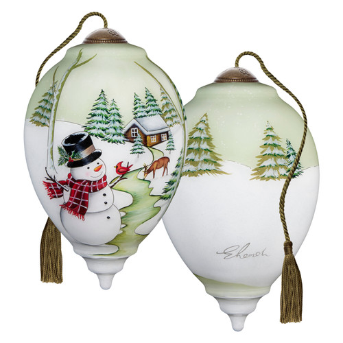 Snowy Serenity Ornament