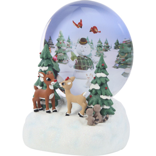  I'm Fawn'd Of You Rudolph the Red-Nosed Reindeer Musical Snow Globe