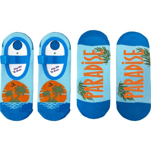 Palm Tree Pineapple Scented Socks