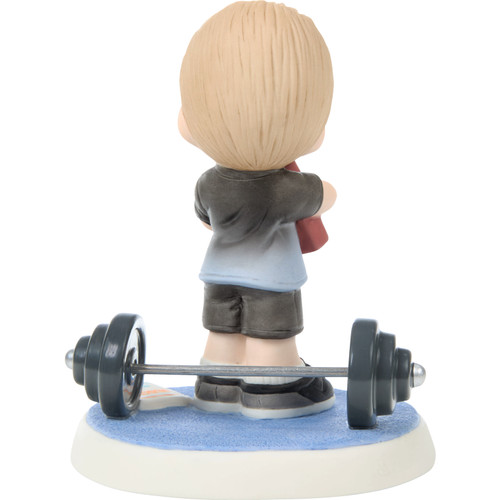 The Lord Is My Strength Boy Figurine