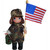 Military Girl Doll
