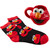 Sesame Street Elmo Faces Mug and Socks Set  Sesame Street Elmo Faces Mug and Socks Set