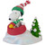 Peanuts Dashing Through The Snow Figurine  Peanuts Dashing Through The Snow Figurine