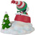 Peanuts Dashing Through The Snow Figurine  Peanuts Dashing Through The Snow Figurine