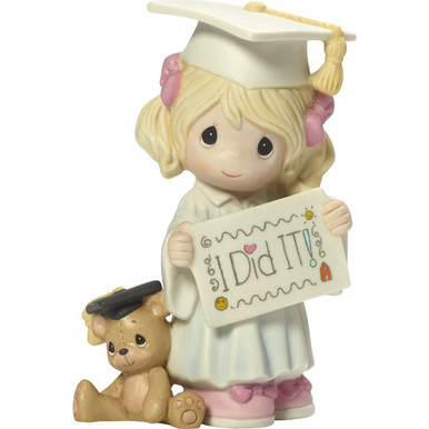 I Did It!, Bisque Porcelain Figurine (Girl)