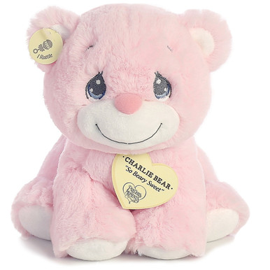 Precious Moments - Charlie Bear Pink - 8.5