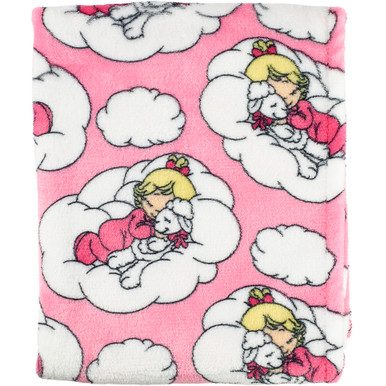precious moments baby girl blanket