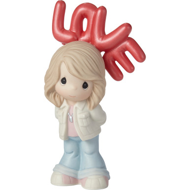 I Cant Hide My Love For You Blonde Girl Figurine
