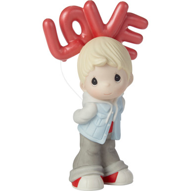 I Cant Hide My Love For You Blond Boy Figurine