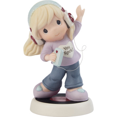 You Rock! Blonde Hair/Light Skin Figurine