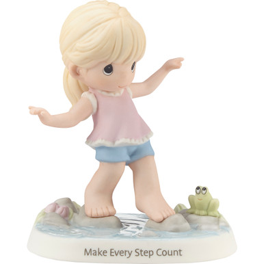 Make Every Step Count Blonde Figurine