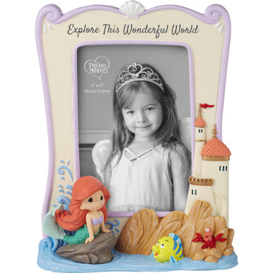 Explore This Wonderful World Disney Ariel Photo Frame