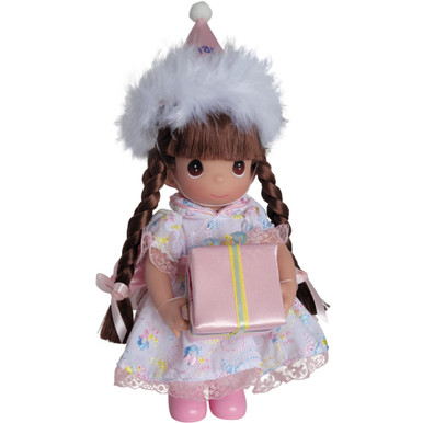 Precious Moments Tree-Mendously Precious Brunette Doll-