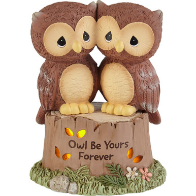 Owl Be Yours Forever LED Figurine