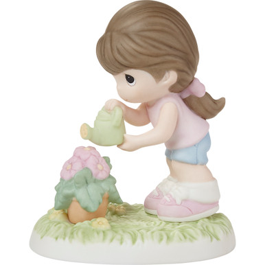 All Things Grow With Love Brunette Figurine