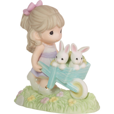 Wishing You Bunny Kisses And Springtime Wishes Figurine