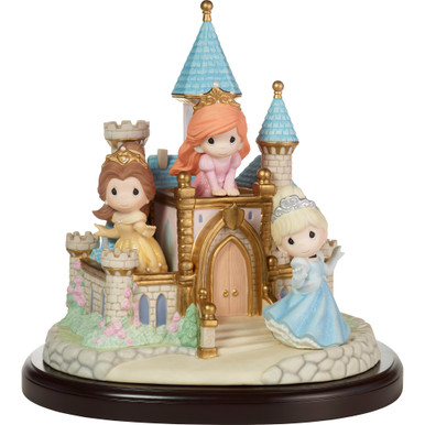 Precious Moments 222024 Disney Showcase They Lived Happily Ever After  Limited Edition Masterpiece Bisque Porcelain Figurine