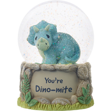 Youre Dino-mite Musical Snow Globe