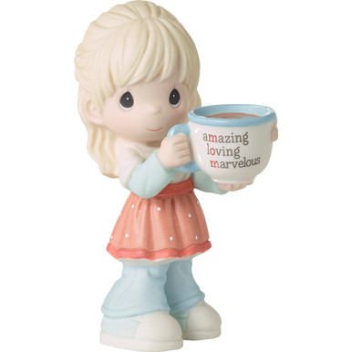 Mom, Youre Amazing Blonde Girl Figurine