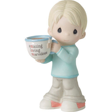 Mom, Youre Amazing Blond Boy Figurine