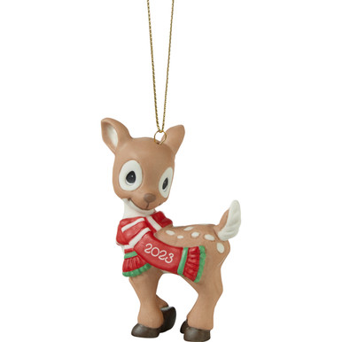 Oh Deer Christmas Is Here! 2023 Dated Animal Ornament