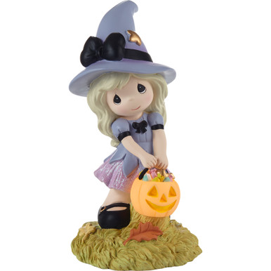 Witching You A Happy Halloween LED Figurine