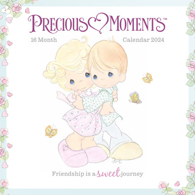 Friendship Is A Sweet Journey 2024 16-Month Wall Calendar
