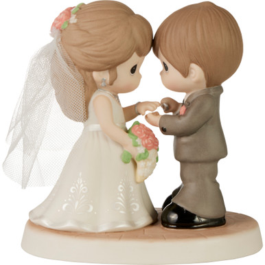 With This Ring, I Thee Wed Figurine Brunette