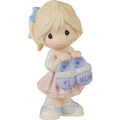 #1 Mom Girl Figurine