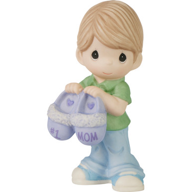 #1 Mom Boy Figurine