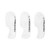 CONVERSE INVISIBLE SOCK 3 PACK WHITE 6-10