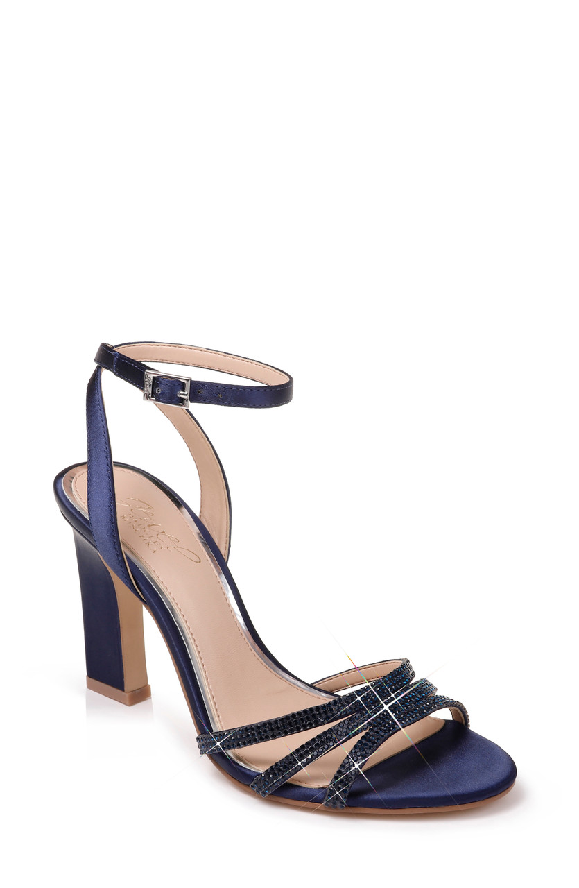 navy evening shoe