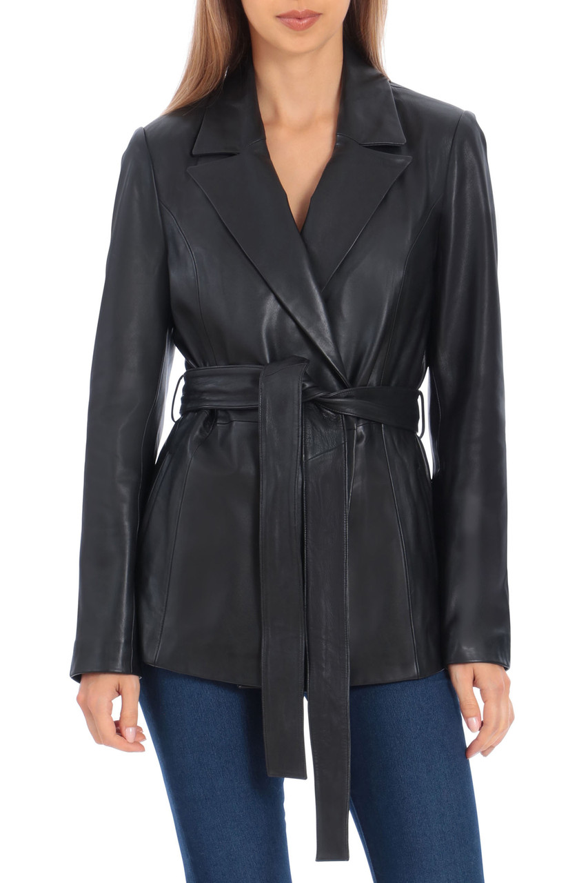 badgley mischka wrap coat
