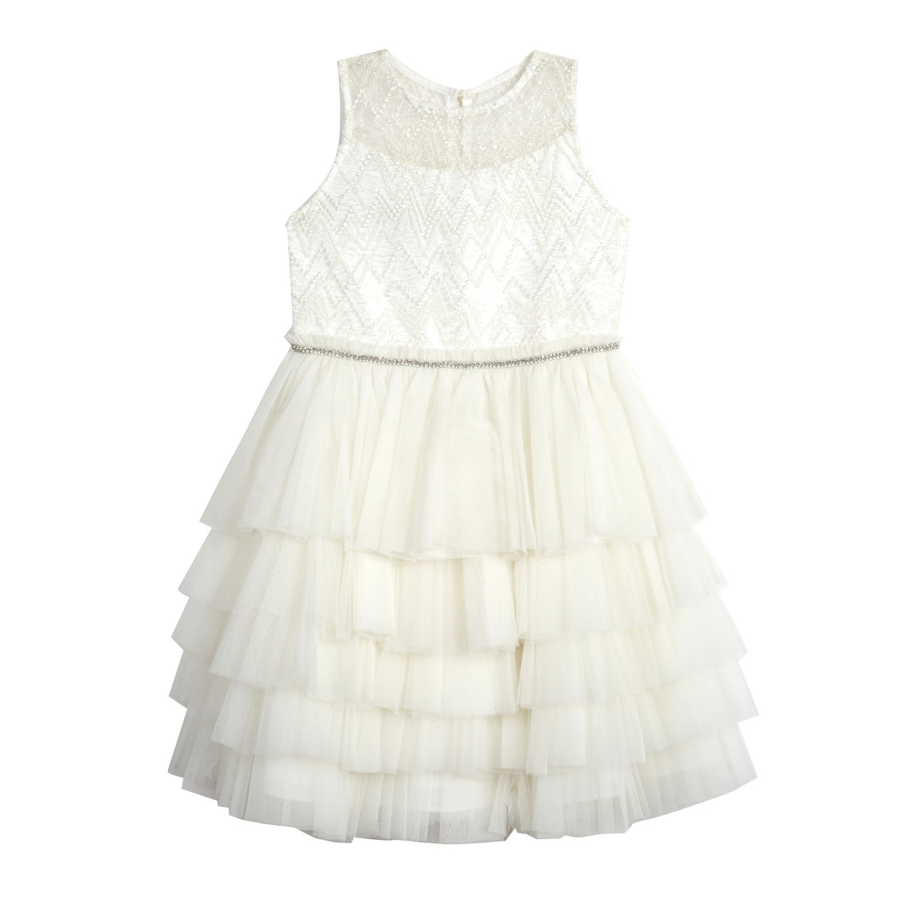 badgley mischka flower girl dress