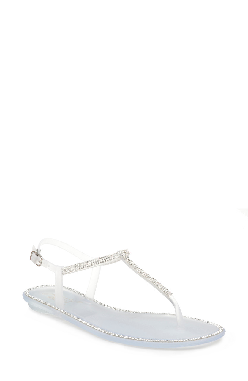 badgley mischka jelly sandals