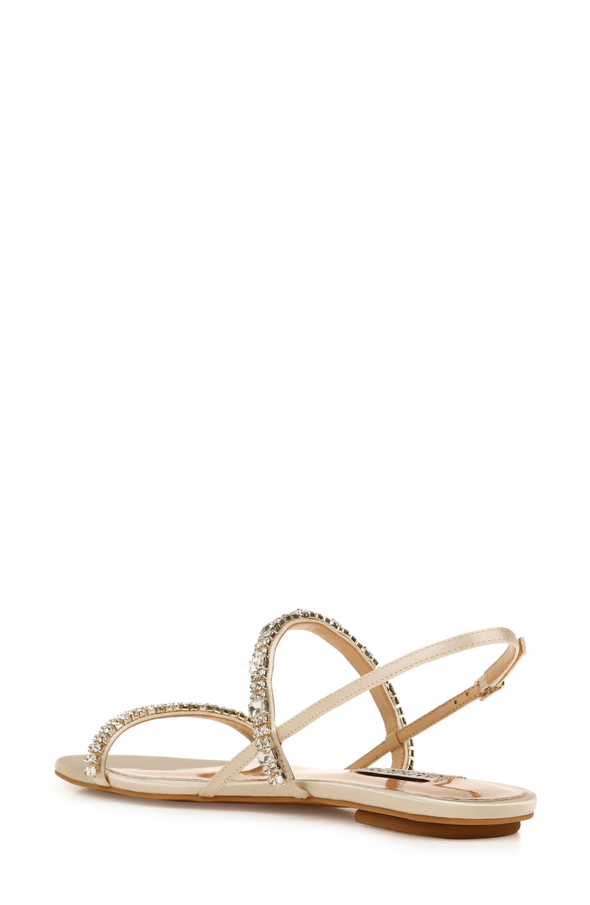 Zandra Embellished Strappy Sandal by Badgley Mischka