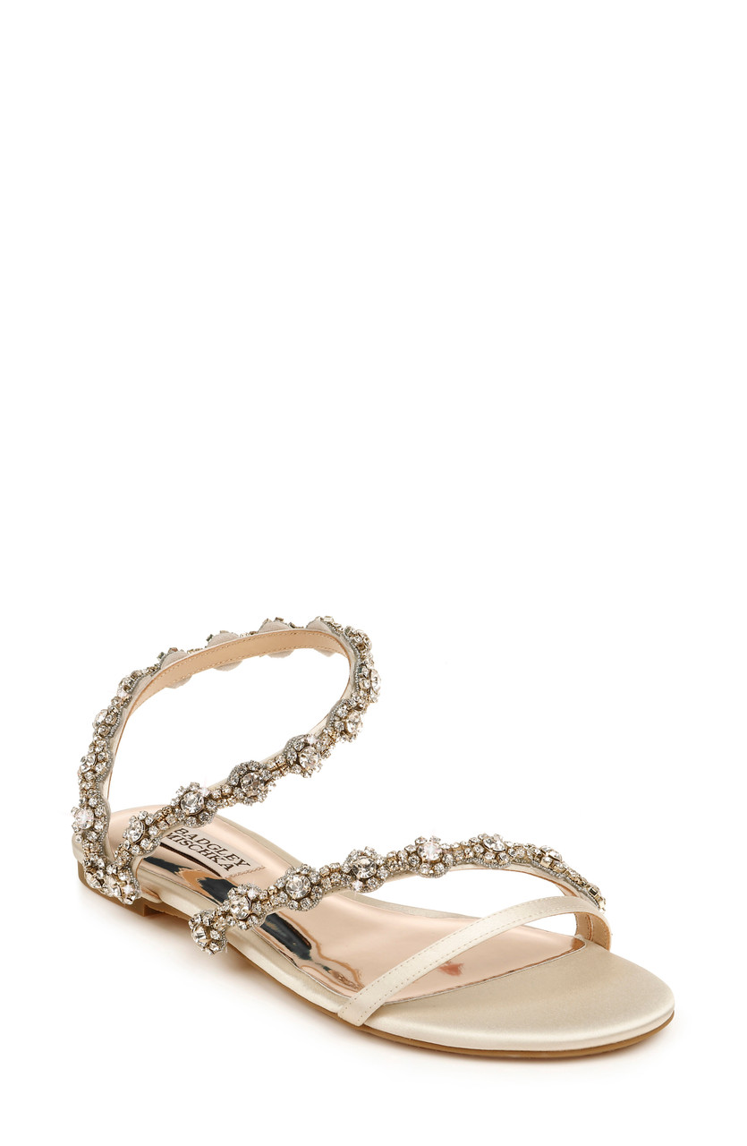 badgley mischka flip flops