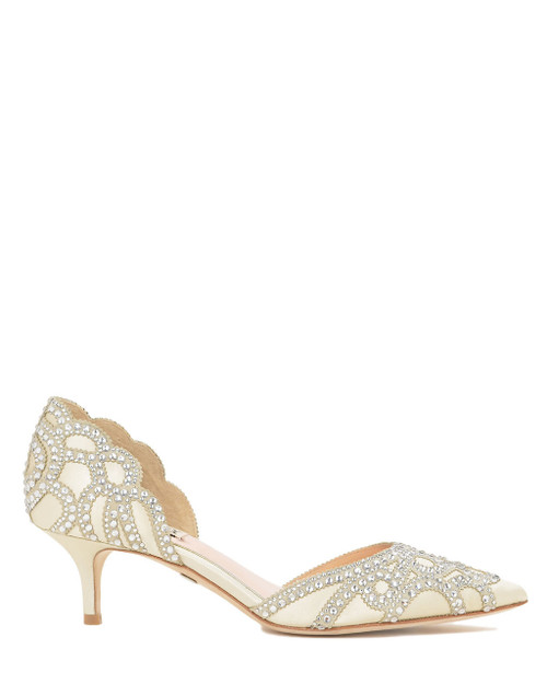 badgley mischka ginny ivory