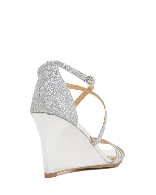 jewel badgley mischka hunt evening wedge sandals