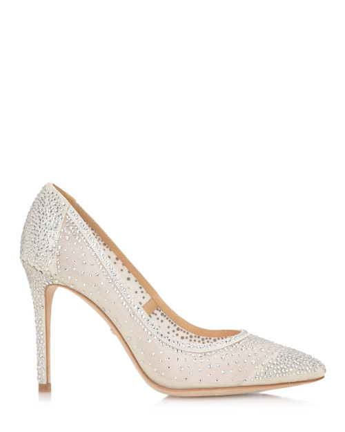 badgley mischka weslee ivory